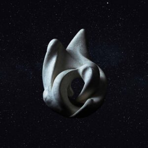 This NFT capture the sculpture "Maternity" by Natalino Sammartin